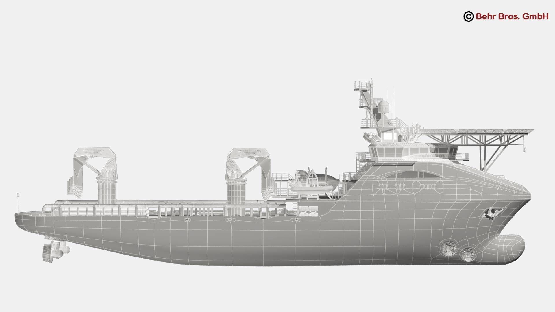 Generic Support Vessel 3D model_21