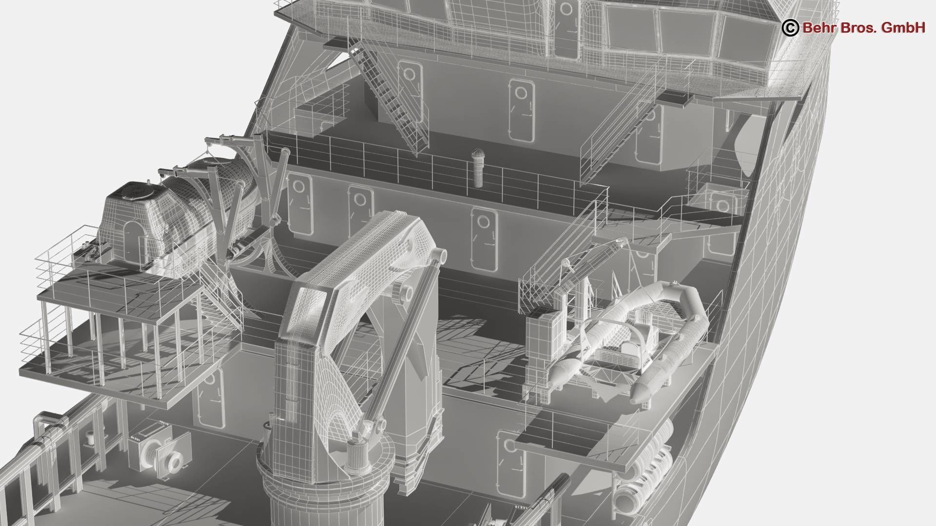 Generic Support Vessel 3D model_18