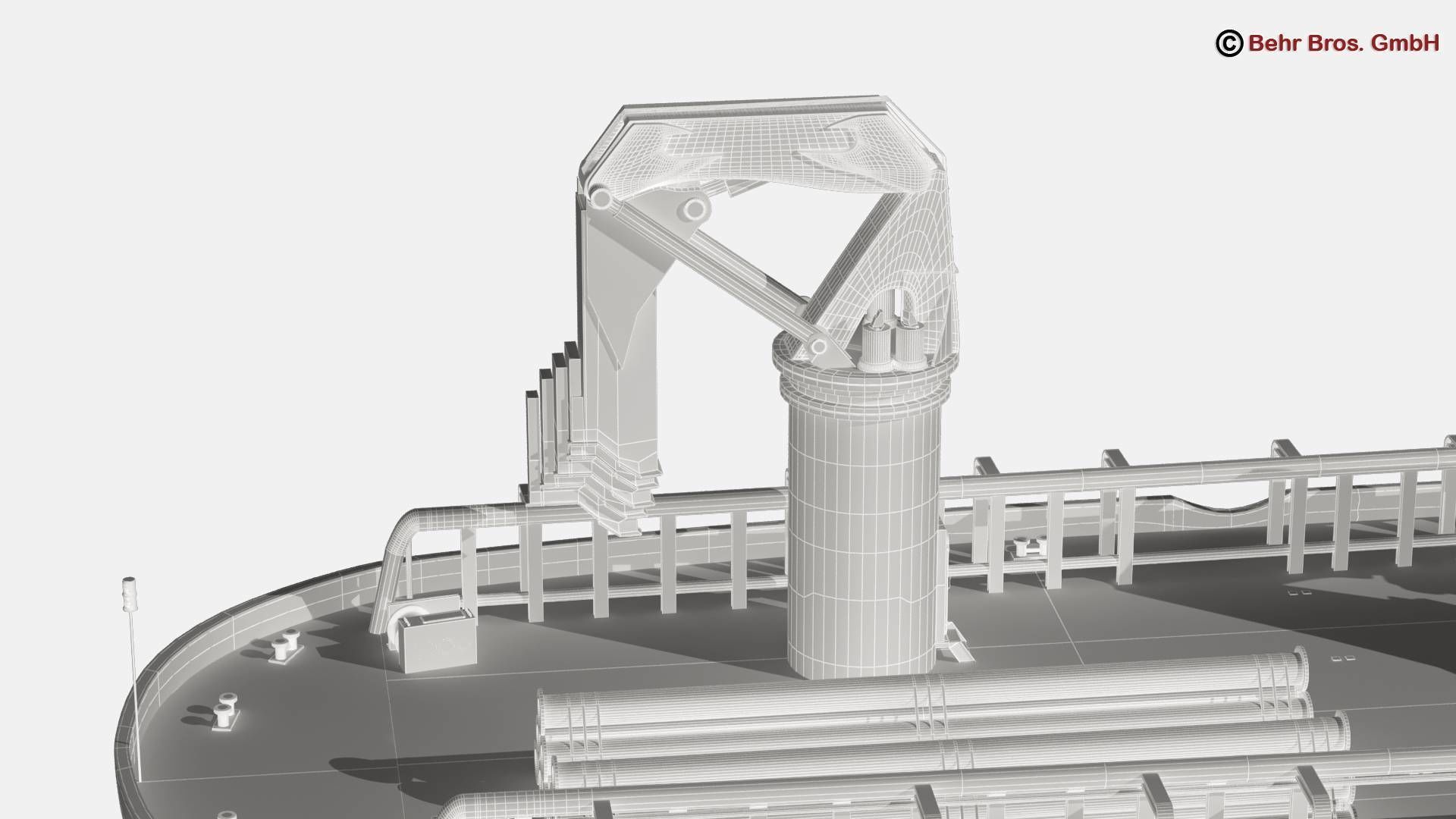 Generic Support Vessel 3D model_15