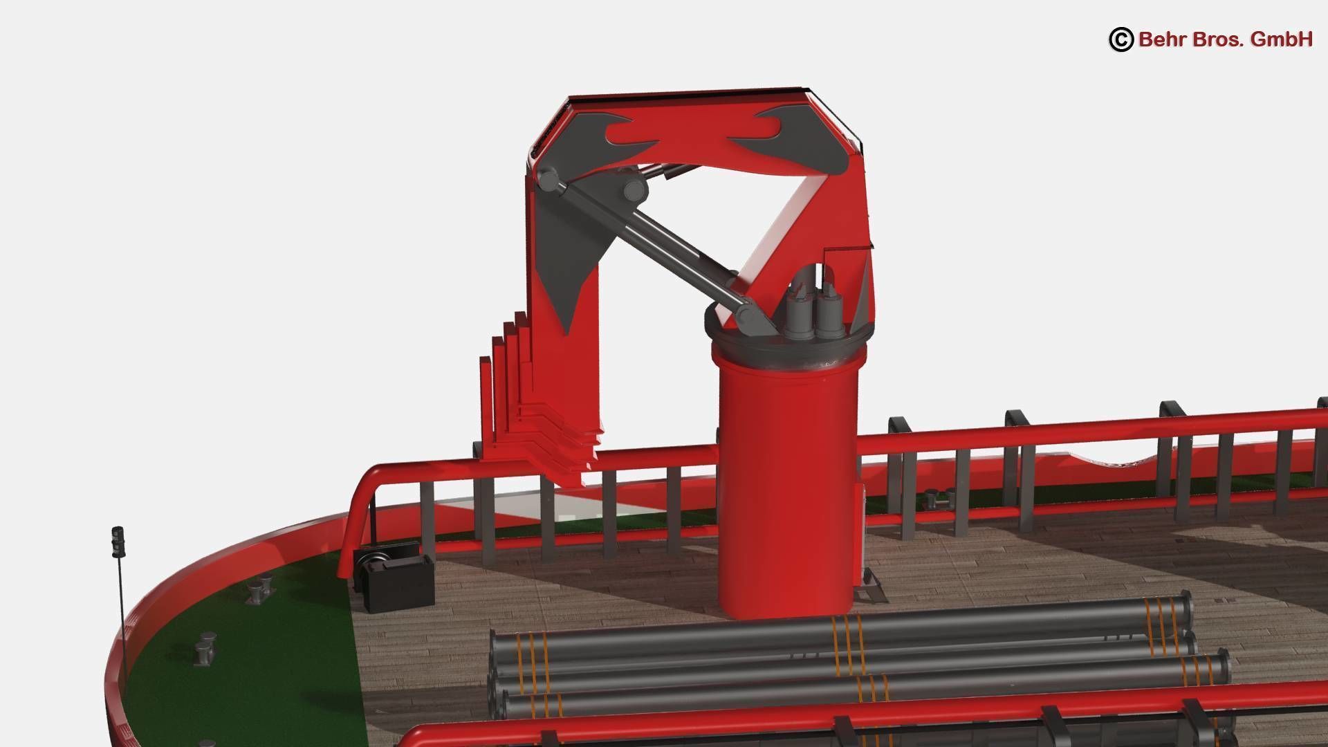 Generic Support Vessel 3D model_4