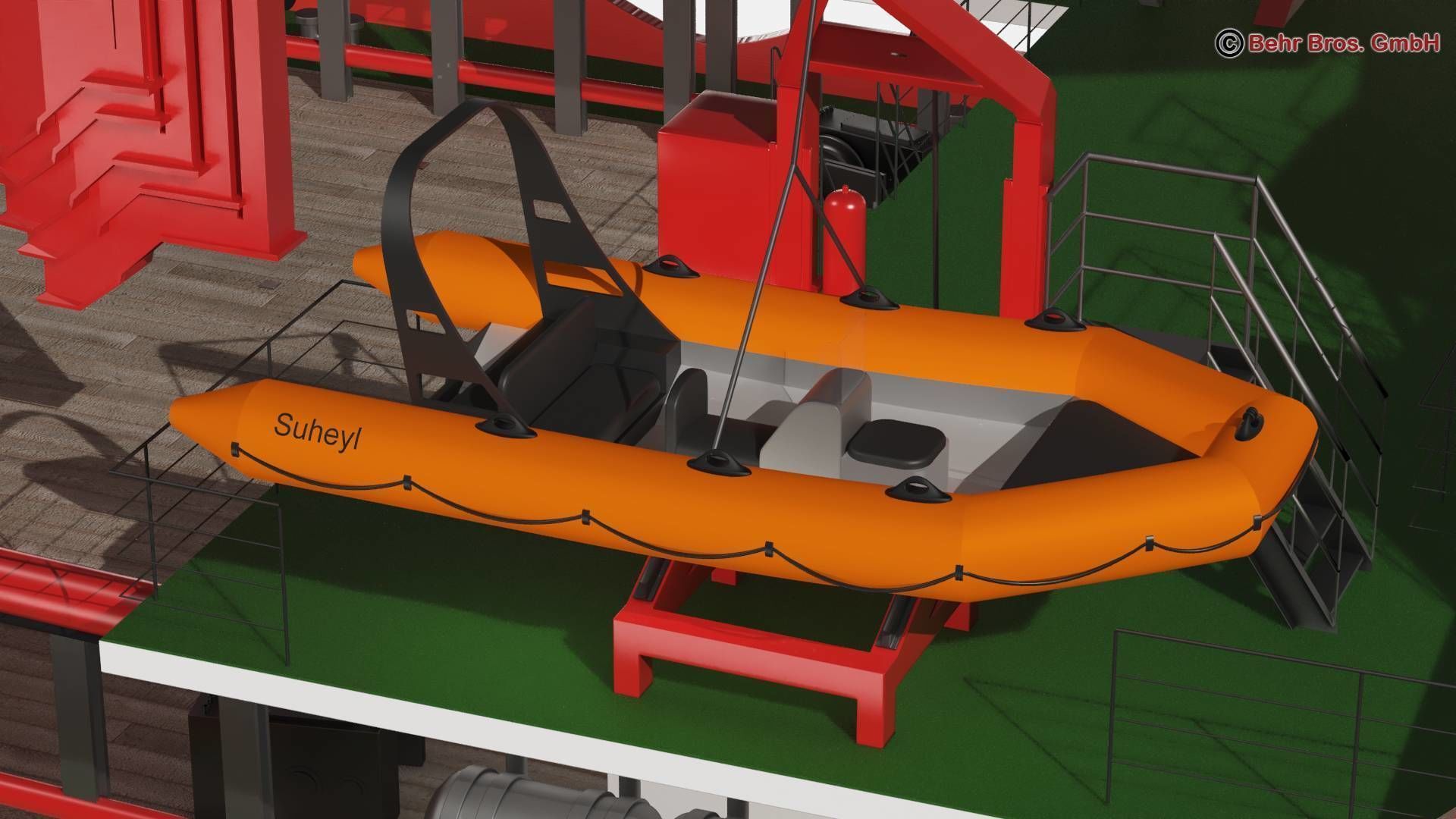 Generic Support Vessel 3D model_3