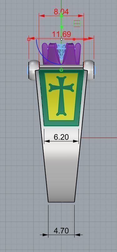 Men Ring              3D print model_8