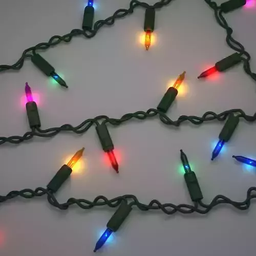 Strings Christmas Lights Low-poly 3D model