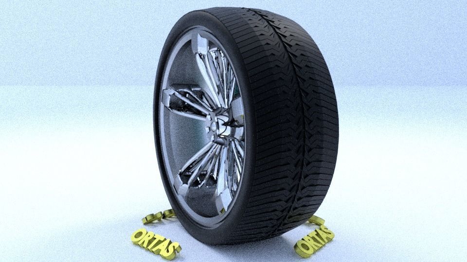 ORTAS CAR RIM 21-22-23-24-25 GAME READY RIM TIRE AND DISC 3D Model Collection_41