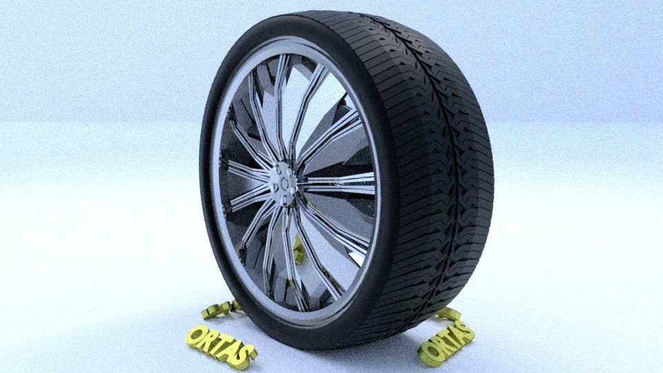 ORTAS CAR RIM 36-37-38-39-40 GAME READY RIM TIRE AND DISC 3D Model Collection_51