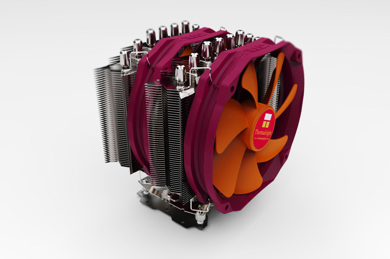 Thermalright Silver Arrow SB-E Extreme CPU Cooler 3D model | CGTrader