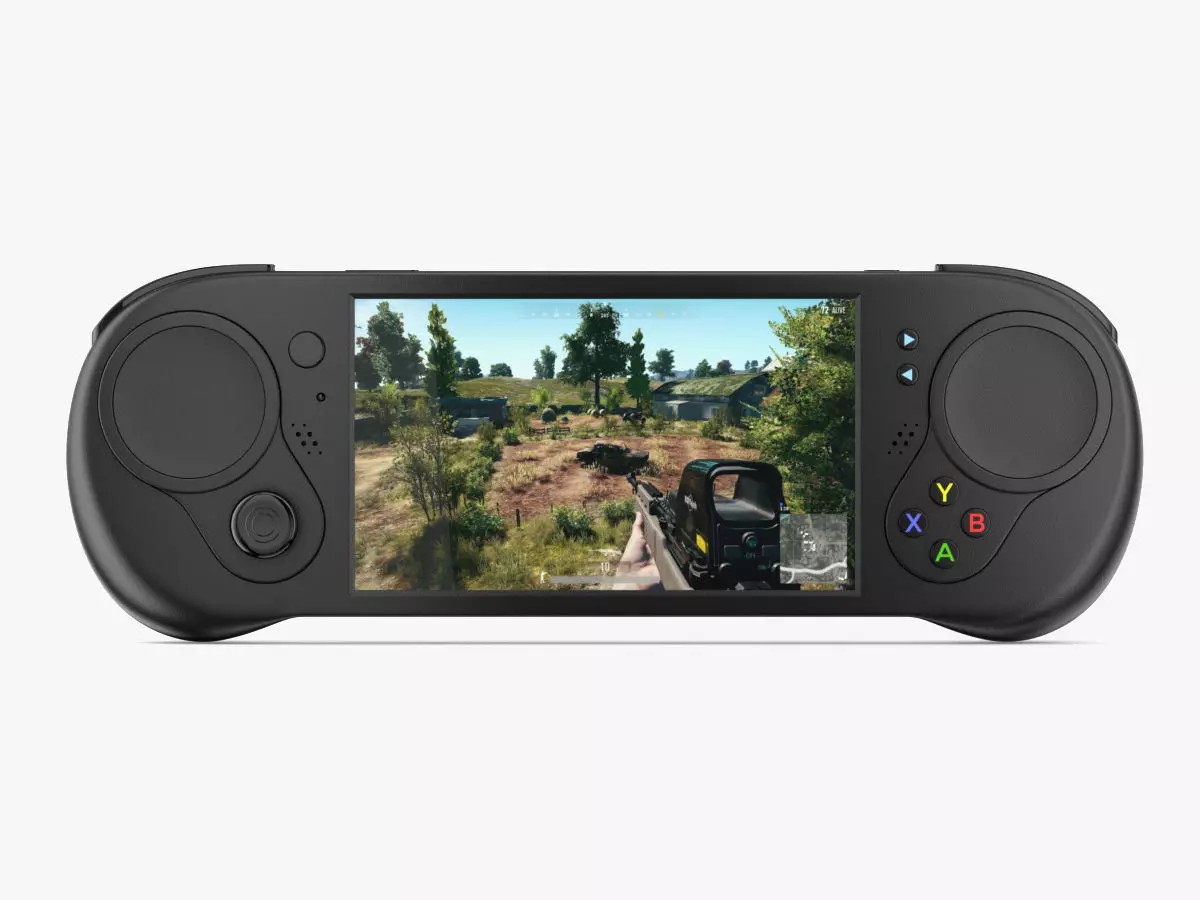 Gamepad Controller and Screen 3D model