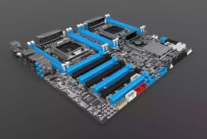 Asus Z9PE-D8 WS Dual-Socket 2011 Motherboard