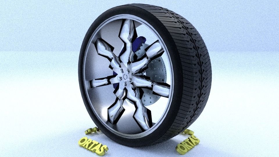 ORTAS CAR RIM 57 GAME READY RIM TIRE AND DISC 3D model_6