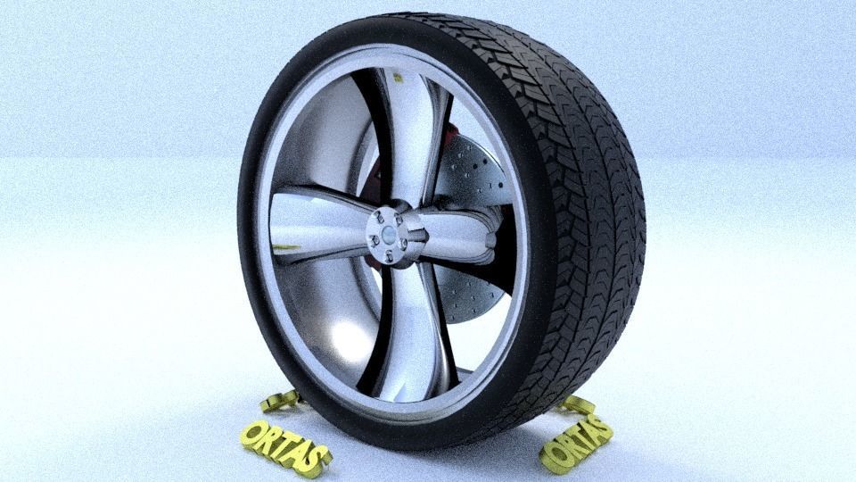 ORTAS CAR RIM 49 GAME READY RIM TIRE AND DISC 3D model_6