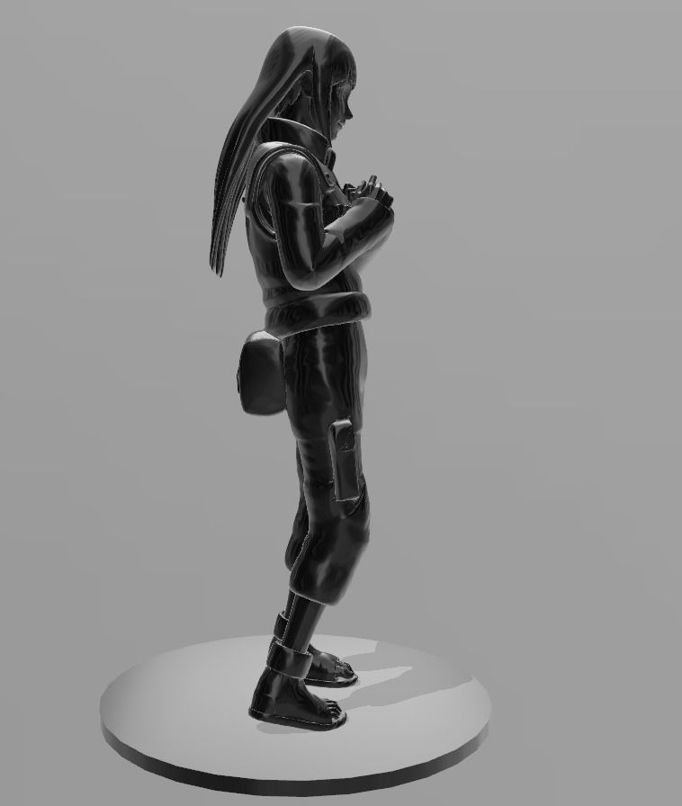 Hinata Hyuga from Shippuuden 3D print model_3