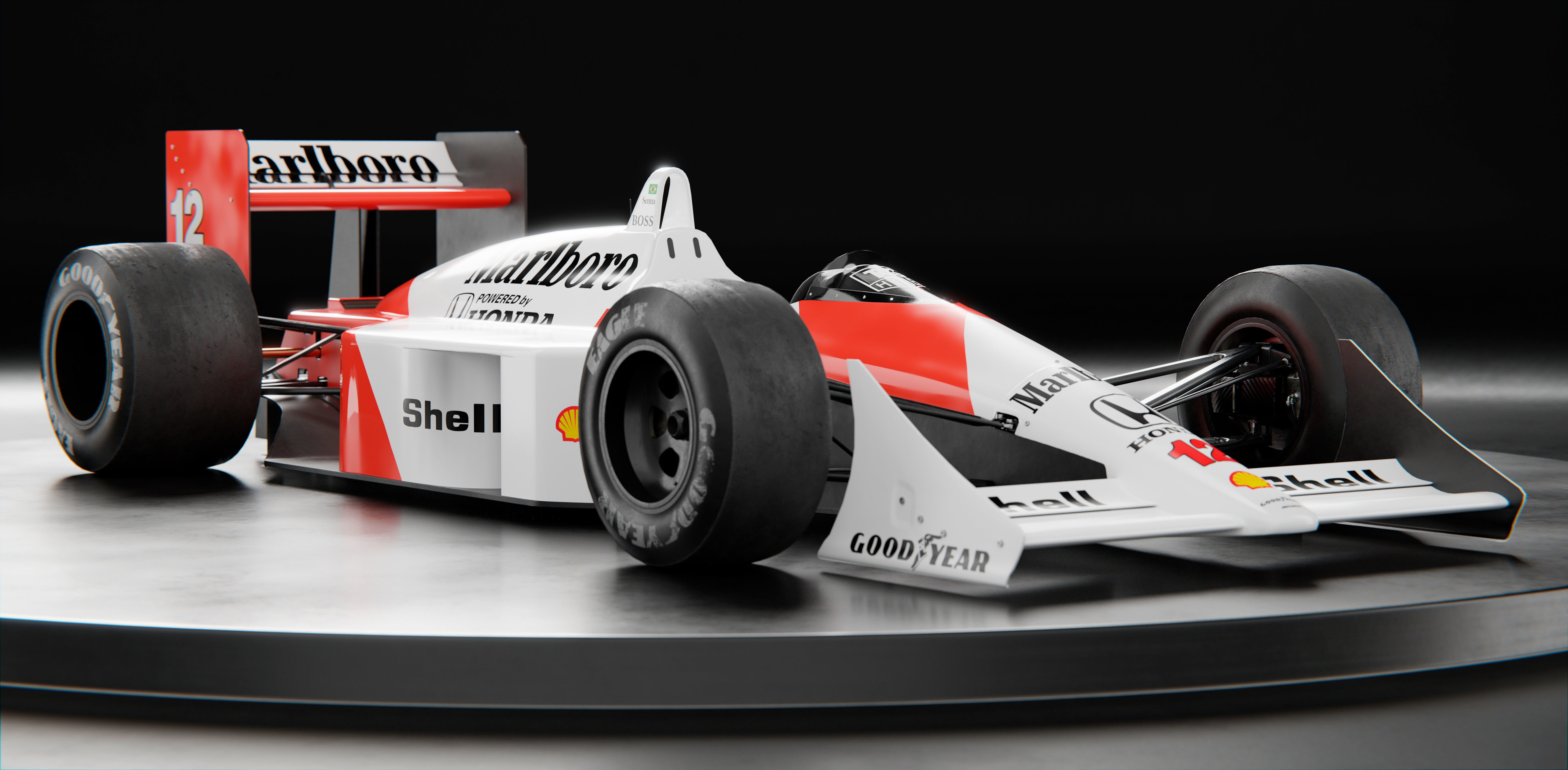 McLaren Mp4-4 3D model_6