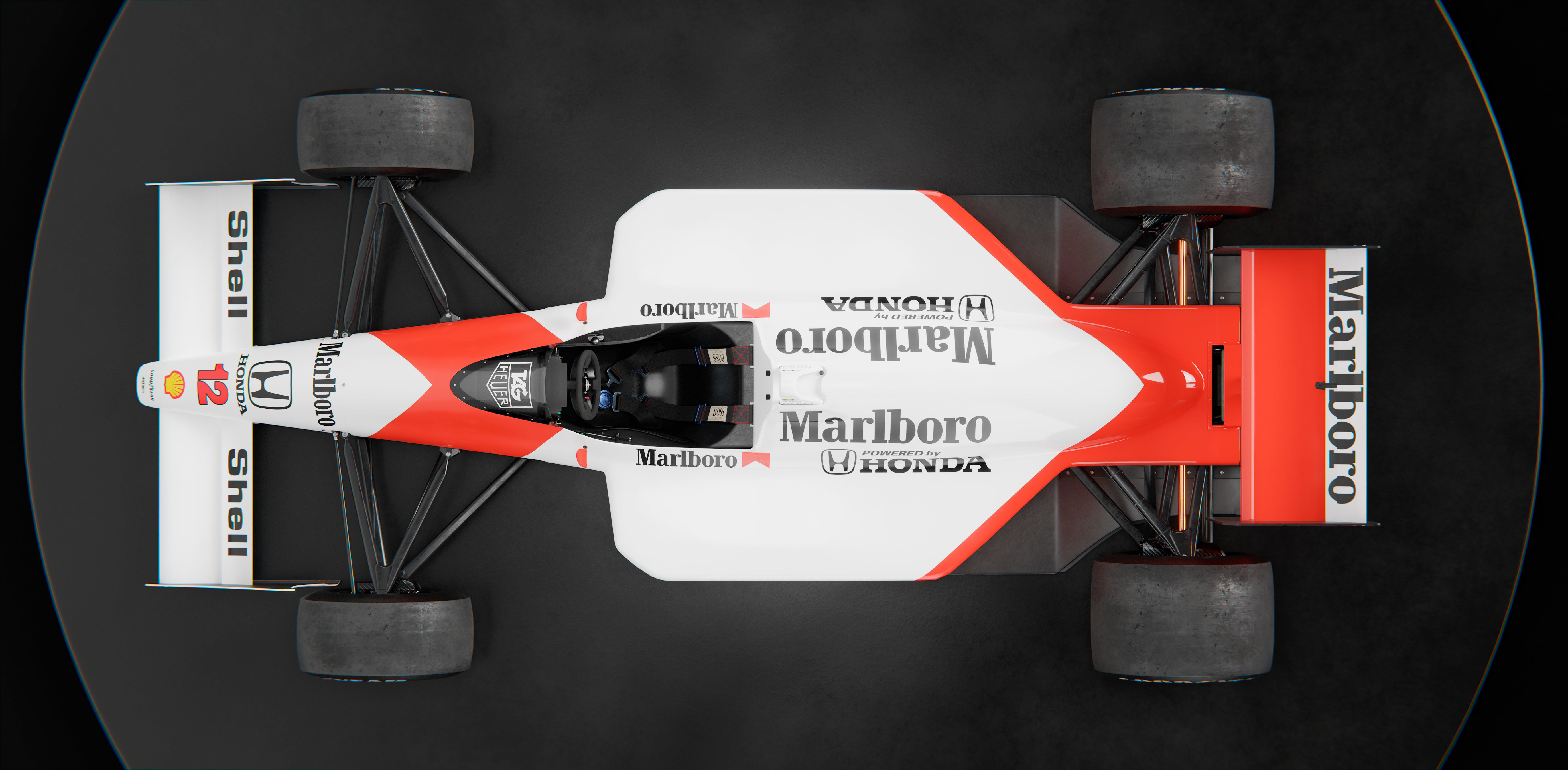 McLaren Mp4-4 3D model_2