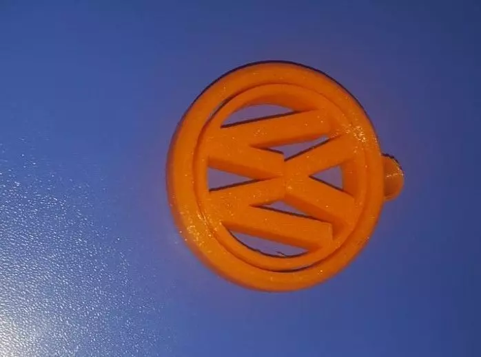 VW Spinning Key chain Free 3D print model