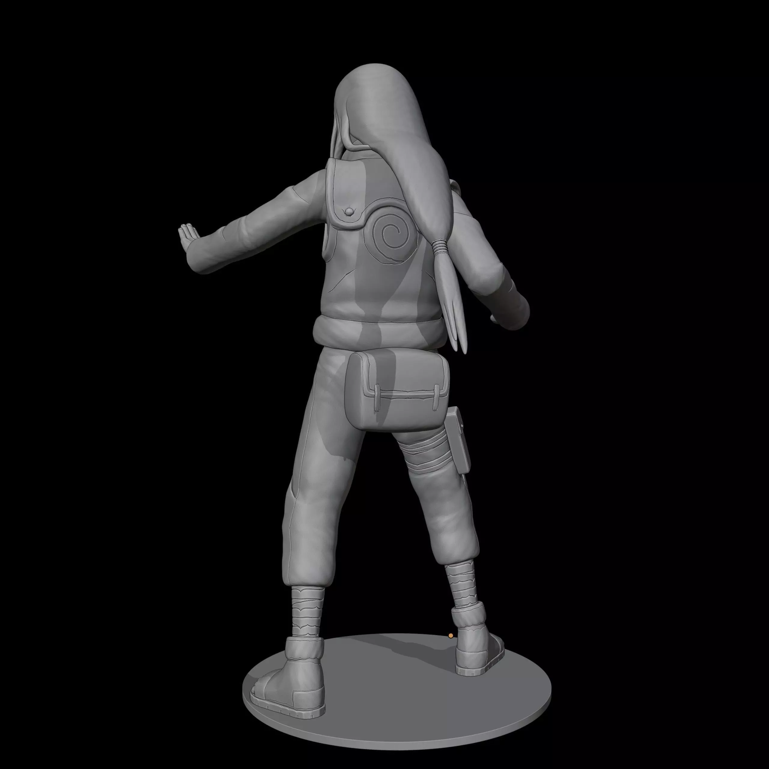 Neji Hyuga  3D print model_5
