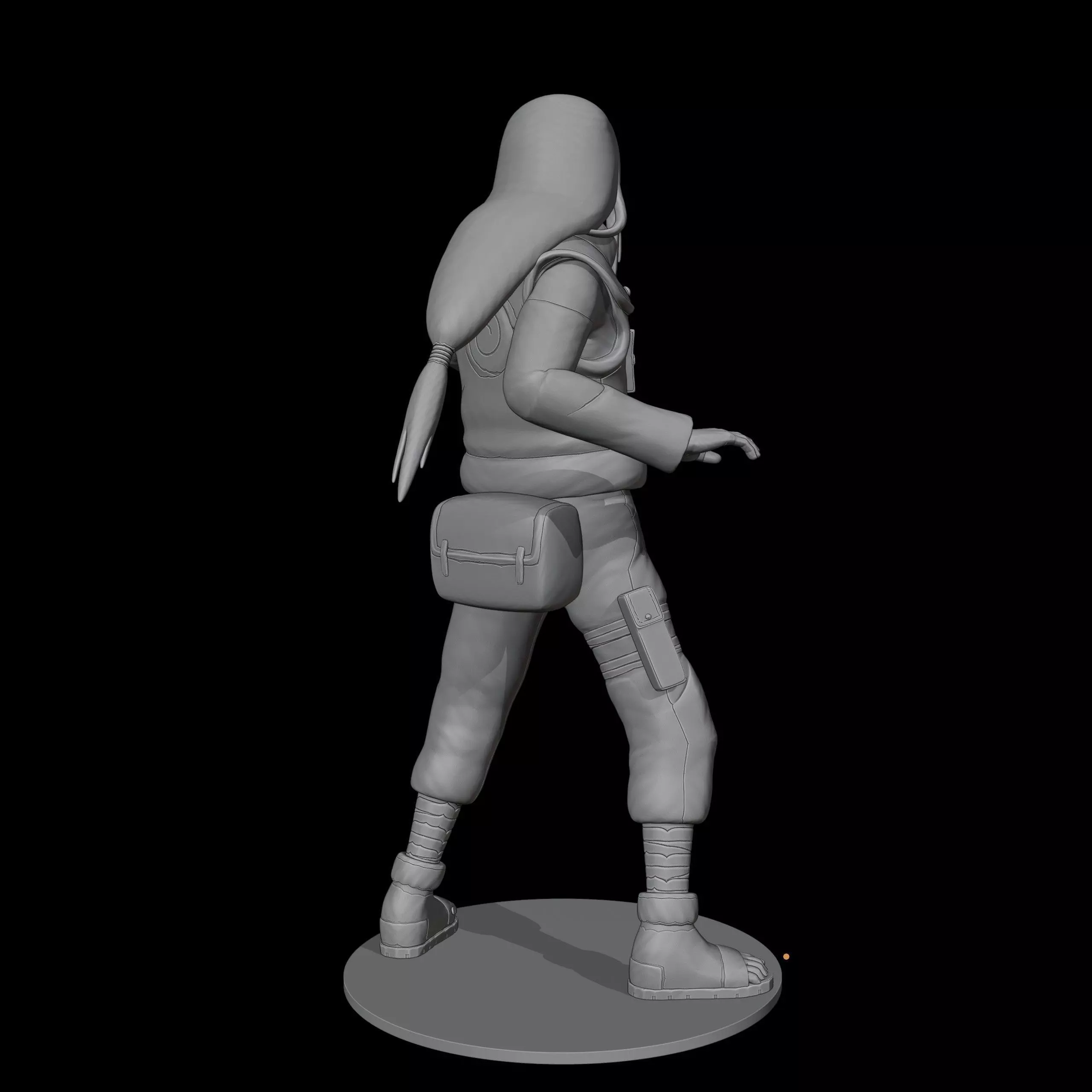 Neji Hyuga  3D print model_7