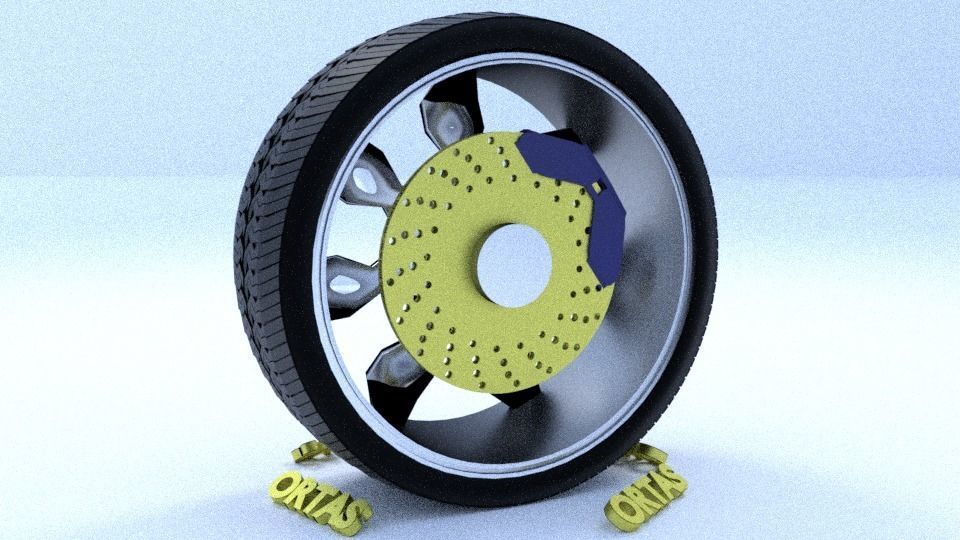 ORTAS CAR RIM 56-57-58-59-60 GAME READY RIM AND TIRE 3D Model Collection_54