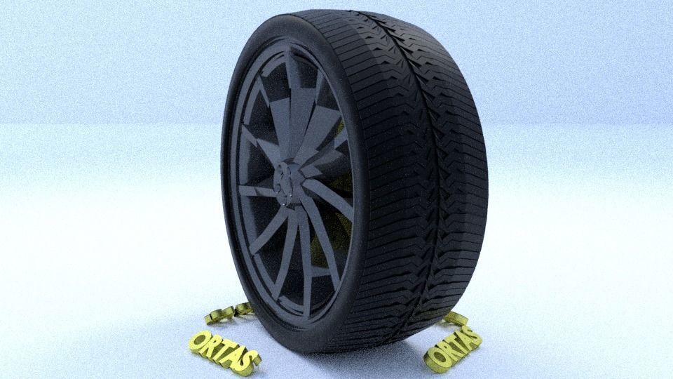 ORTAS CAR RIM 56-57-58-59-60 GAME READY RIM AND TIRE 3D Model Collection_13