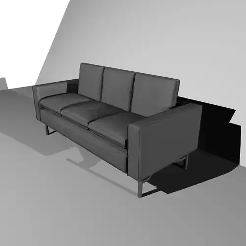 For Game And Animation Movie 3D Model Sofa