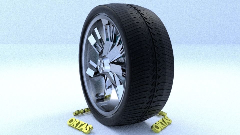 ORTAS CAR RIM 70 GAME READY RIM TIRE AND DISC 3D model_7