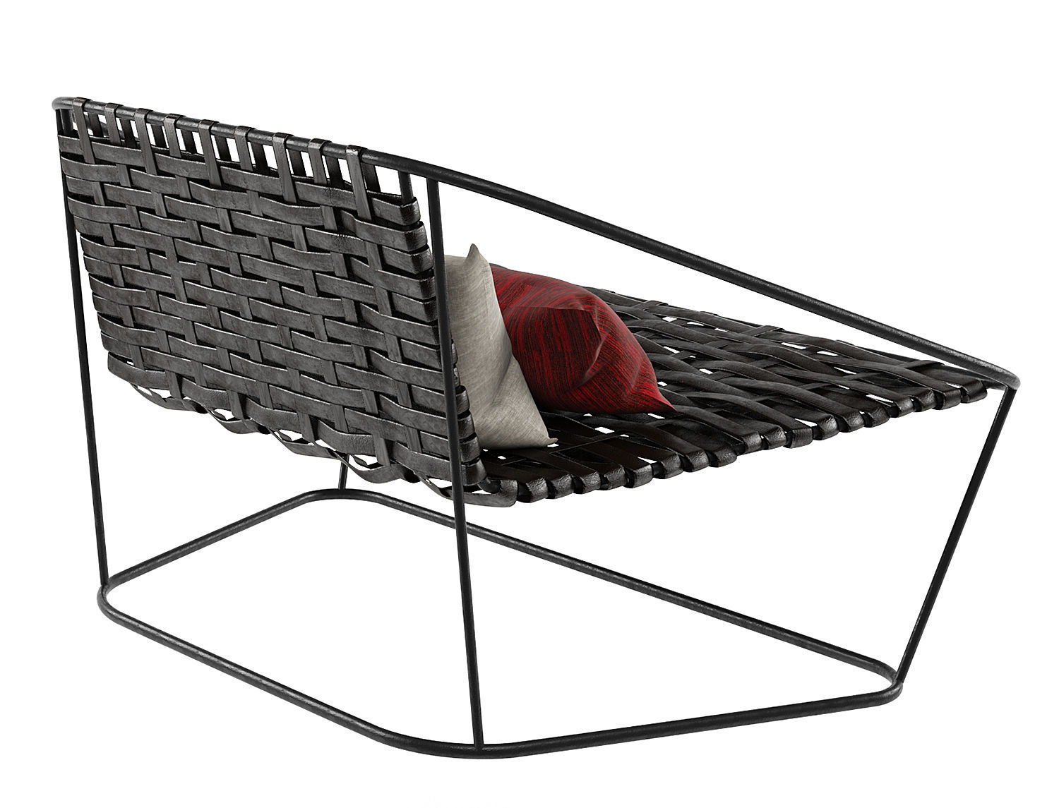 Small Sofa Arflex Cloud Carlo Colombo Armchair 3D model_3