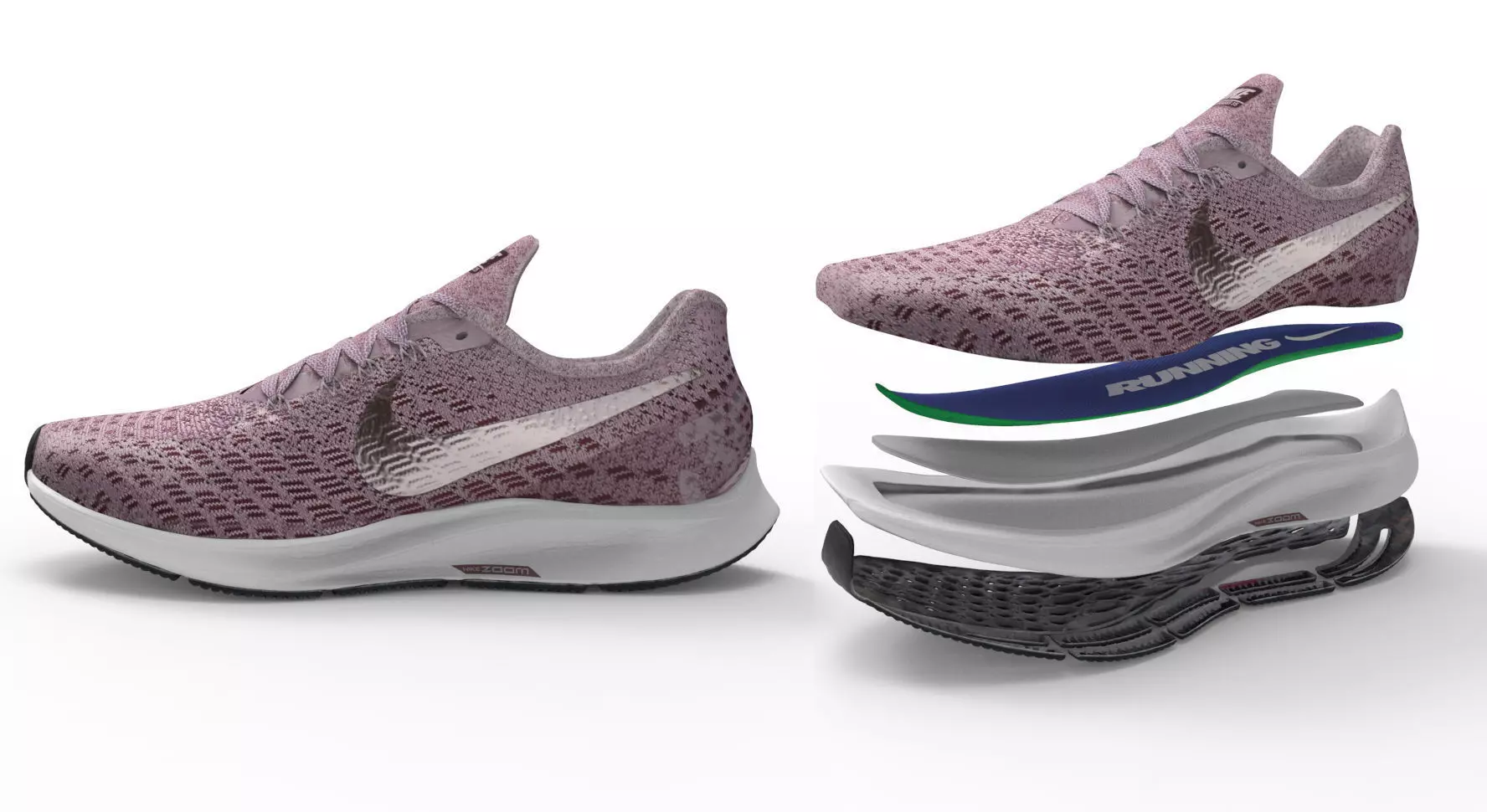 Nike Pegasus 35 3D model_0