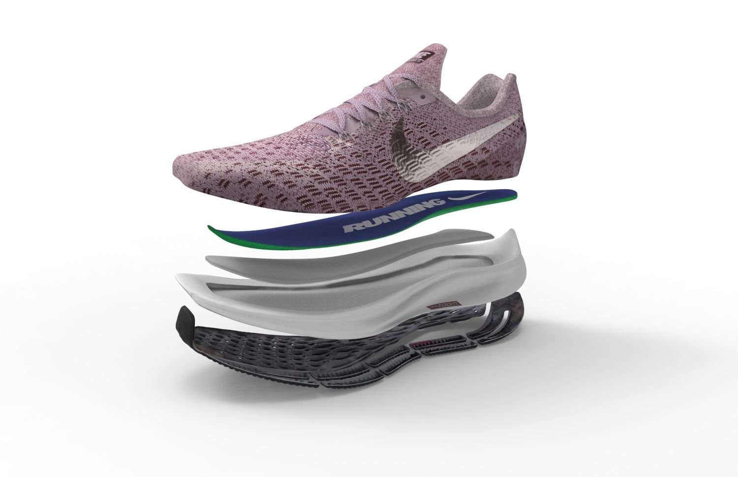 Nike Pegasus 35 3D model_5