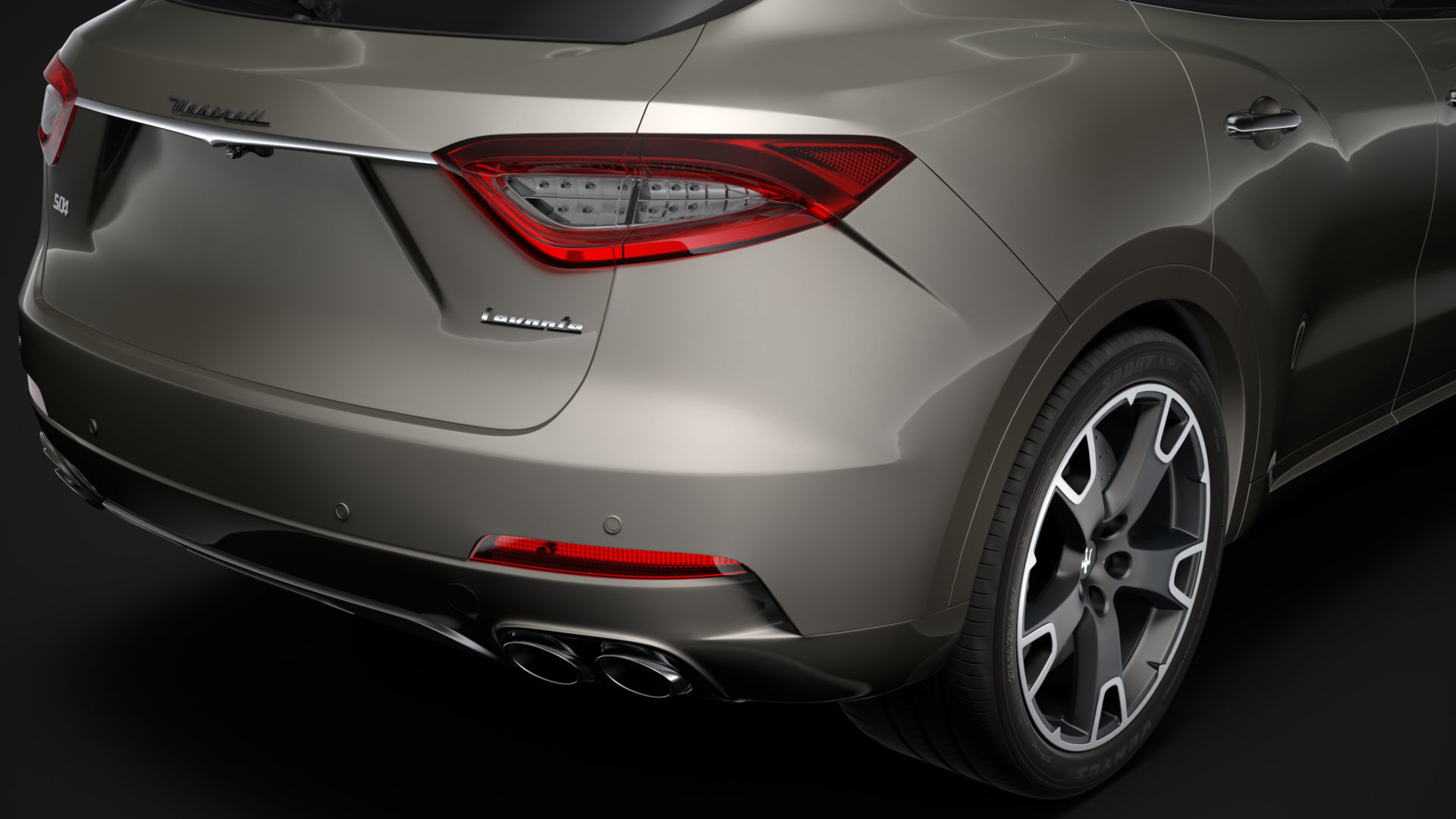 Maserati Levante S Q4 GranLusso 2020 3D model_4