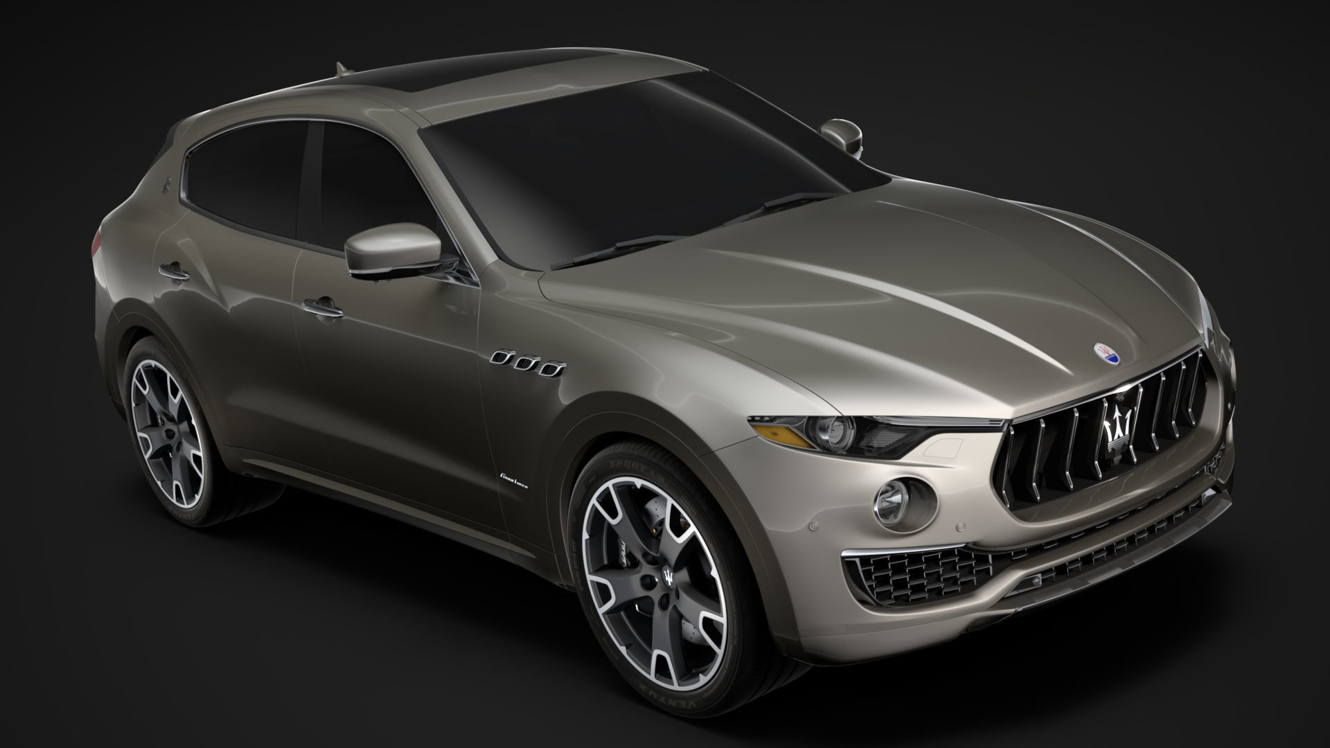 Maserati Levante S Q4 GranLusso 2020 3D model_2