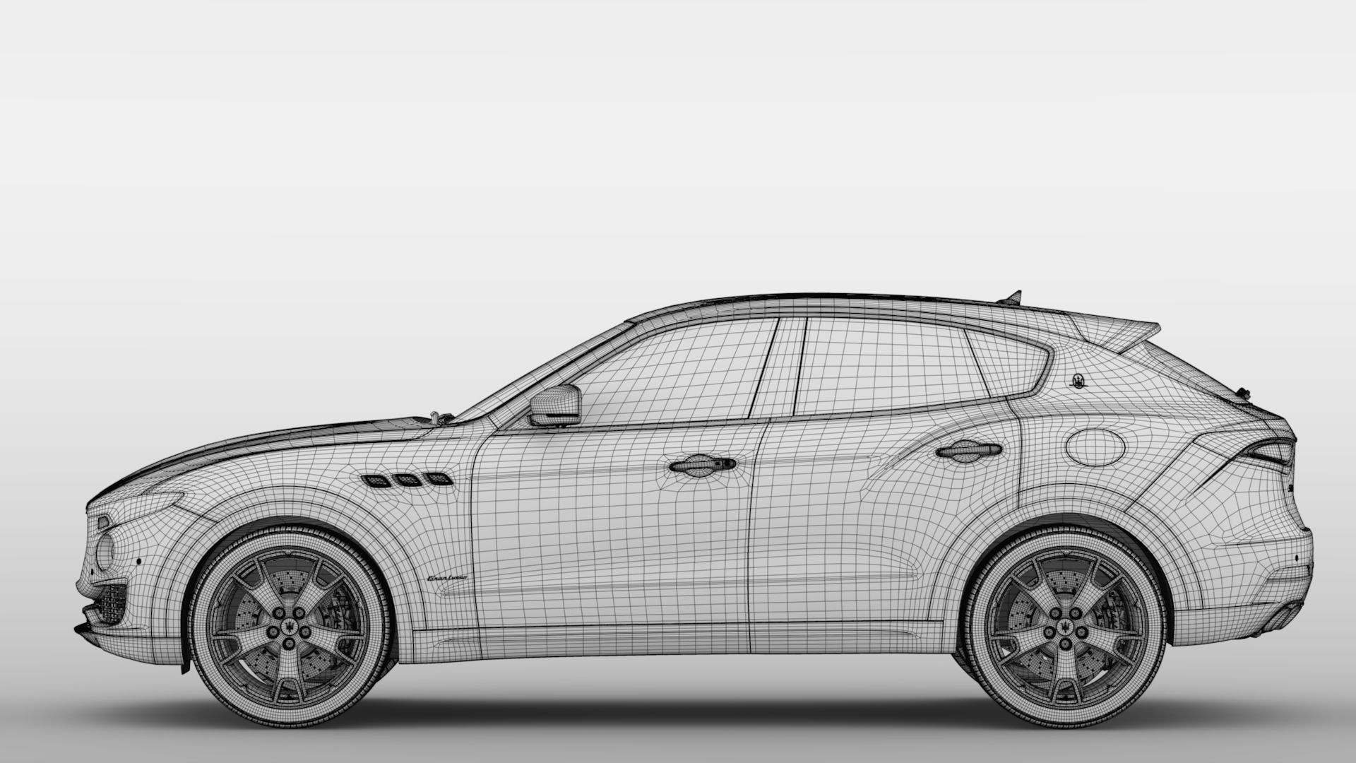 Maserati Levante S Q4 GranLusso 2020 3D model_23
