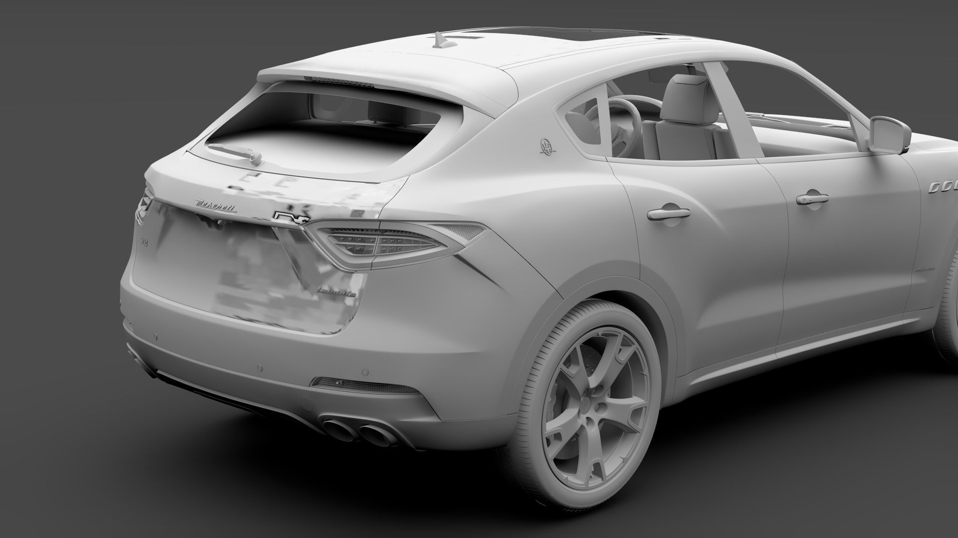 Maserati Levante S Q4 GranLusso 2020 3D model_17