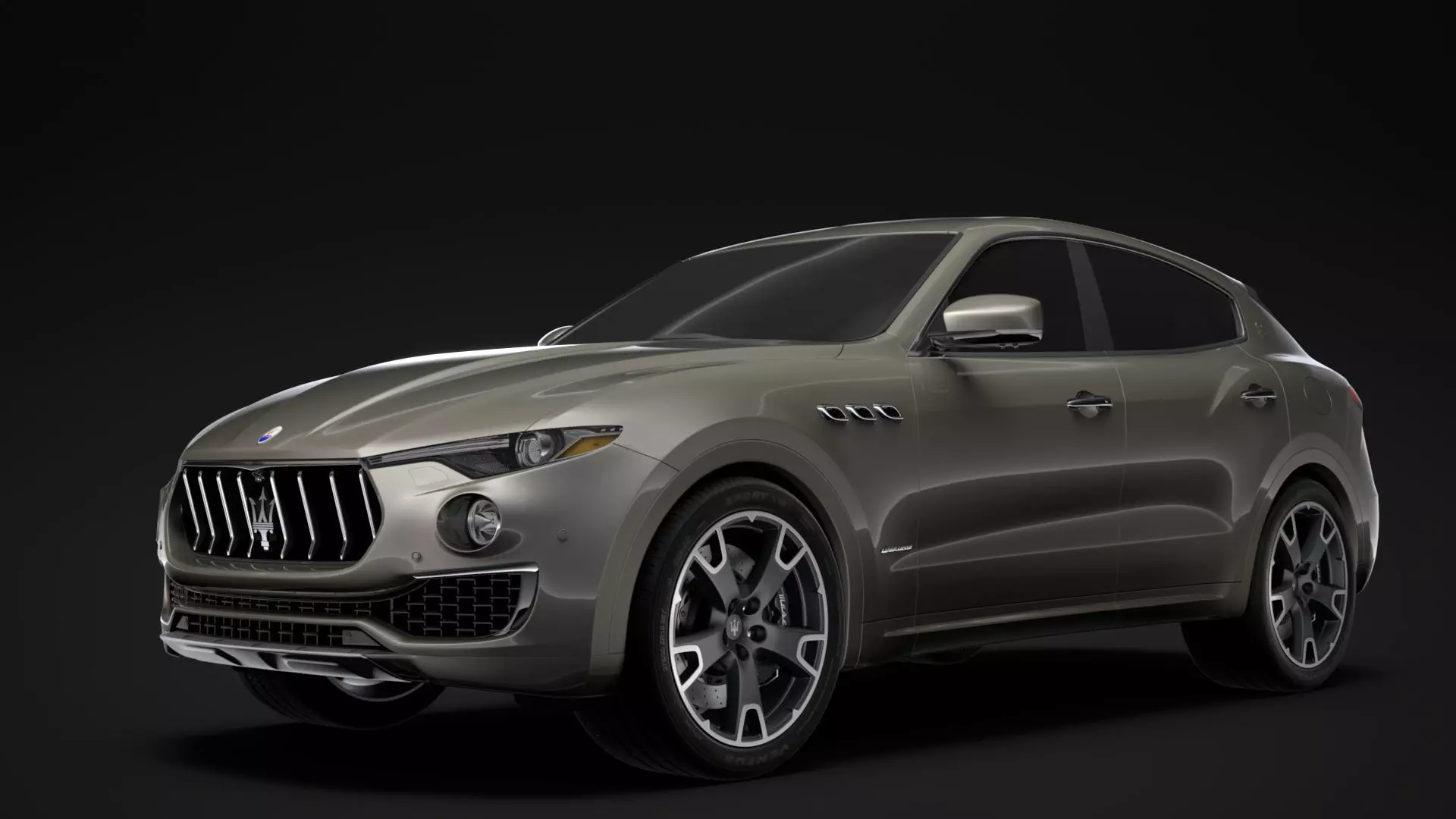 Maserati Levante S Q4 GranLusso 2020 3D model_0