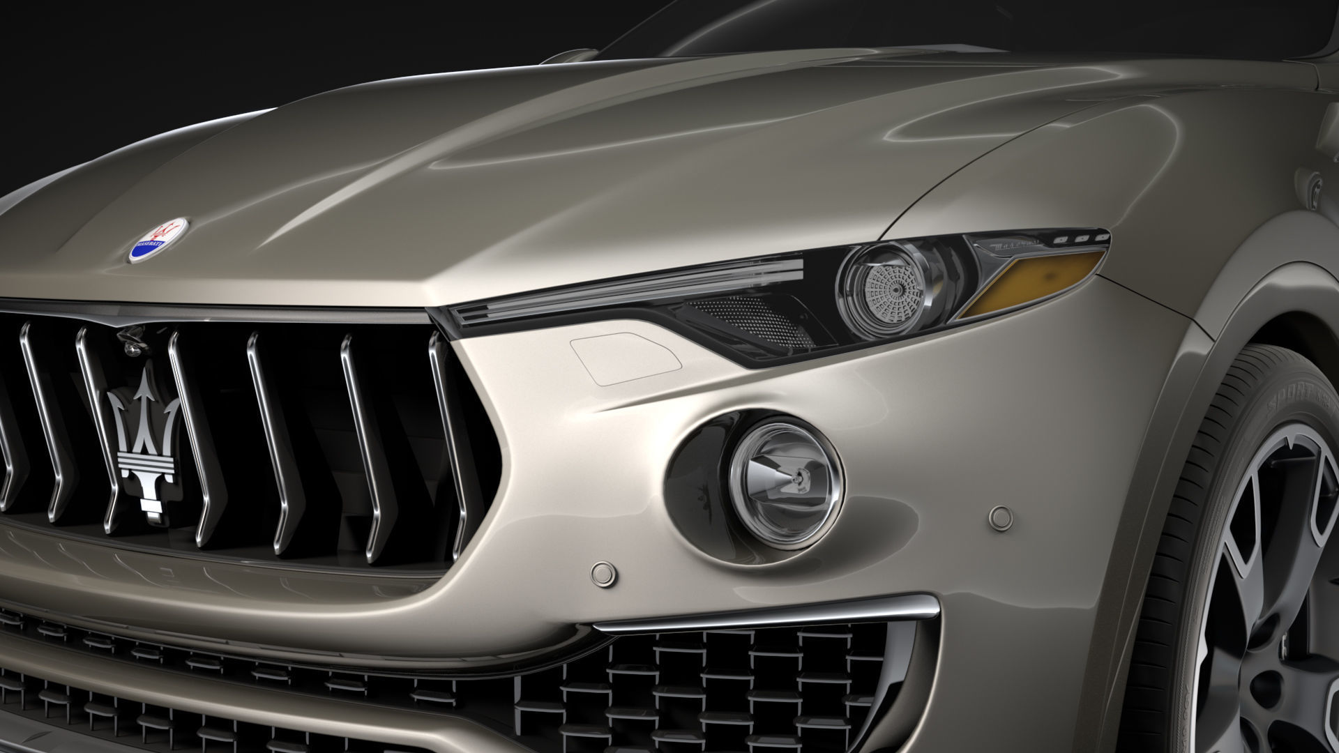 Maserati Levante S Q4 GranLusso 2020 3D model_12