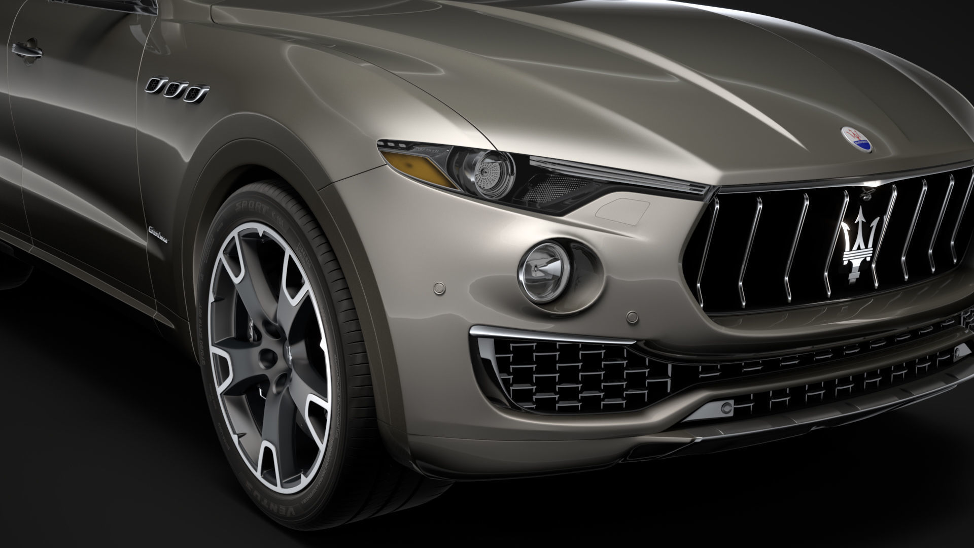 Maserati Levante S Q4 GranLusso 2020 3D model_8