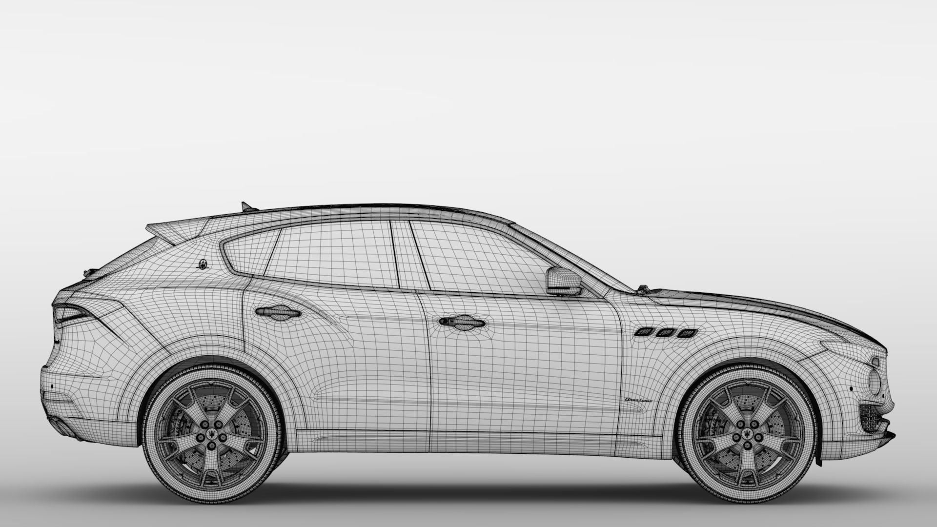 Maserati Levante S Q4 GranLusso 2020 3D model_21