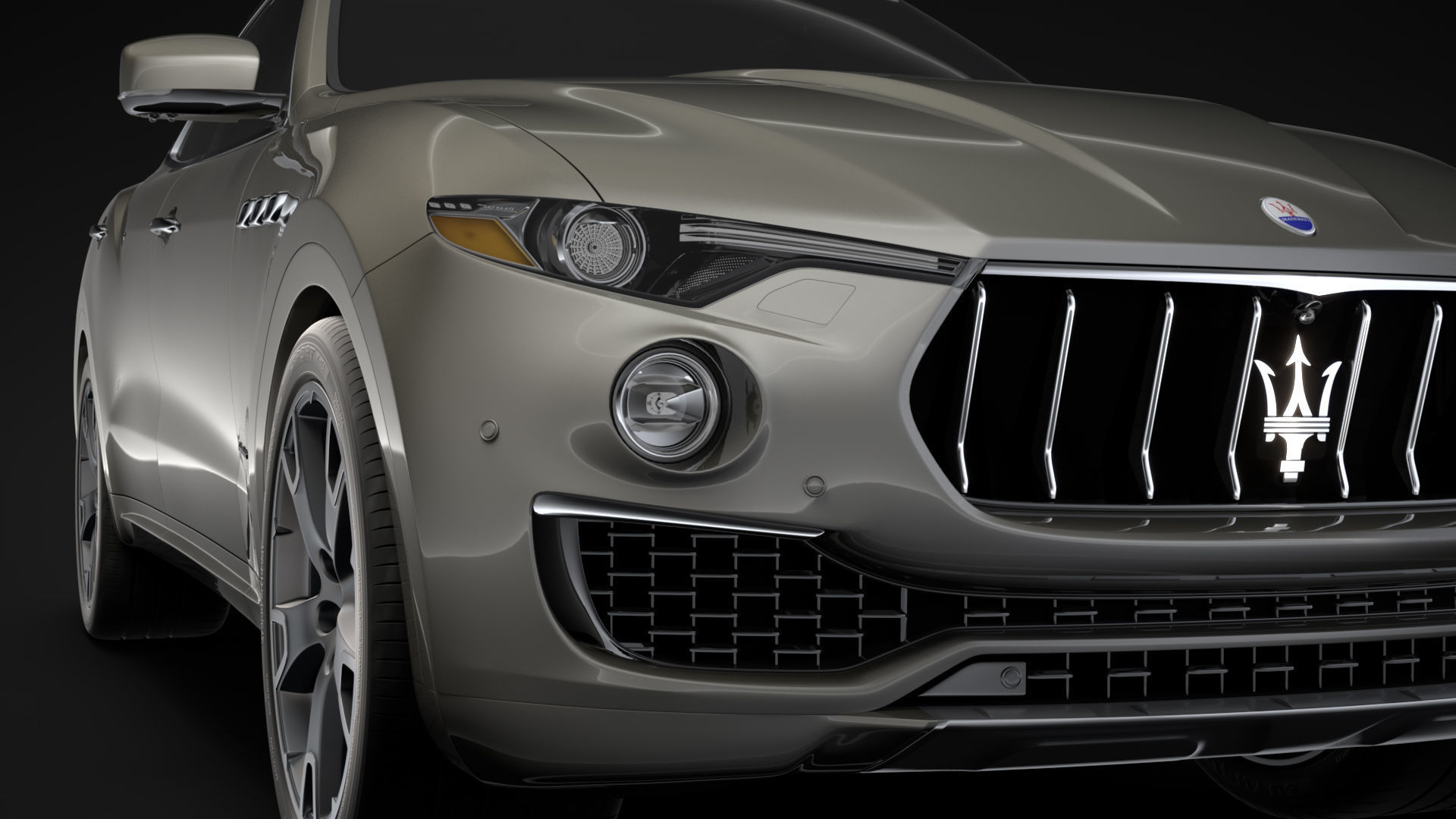 Maserati Levante S Q4 GranLusso 2020 3D model_3