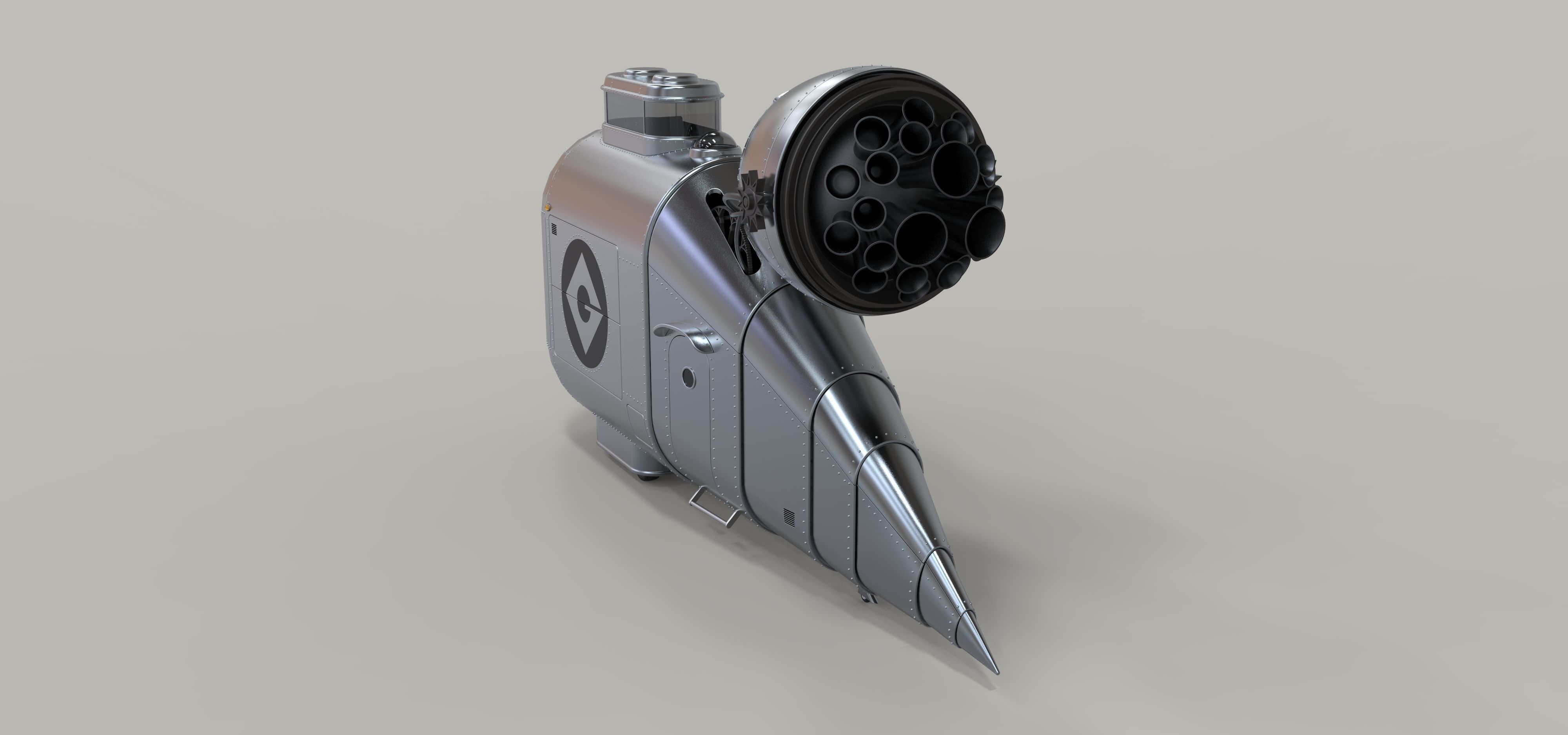 Grumobile from movie Despicable Me 3D model_10