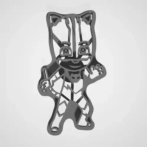 Masked heroes 3d cookies cutter carton 