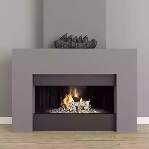 Fireplace Gray