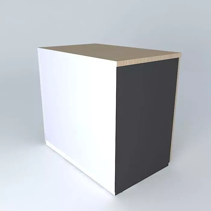 Cupboard cube Free 3D model_0