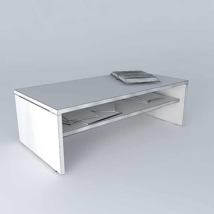 Coffee table Free 3D model_3