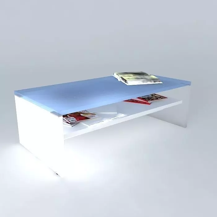 Coffee table Free 3D model_0