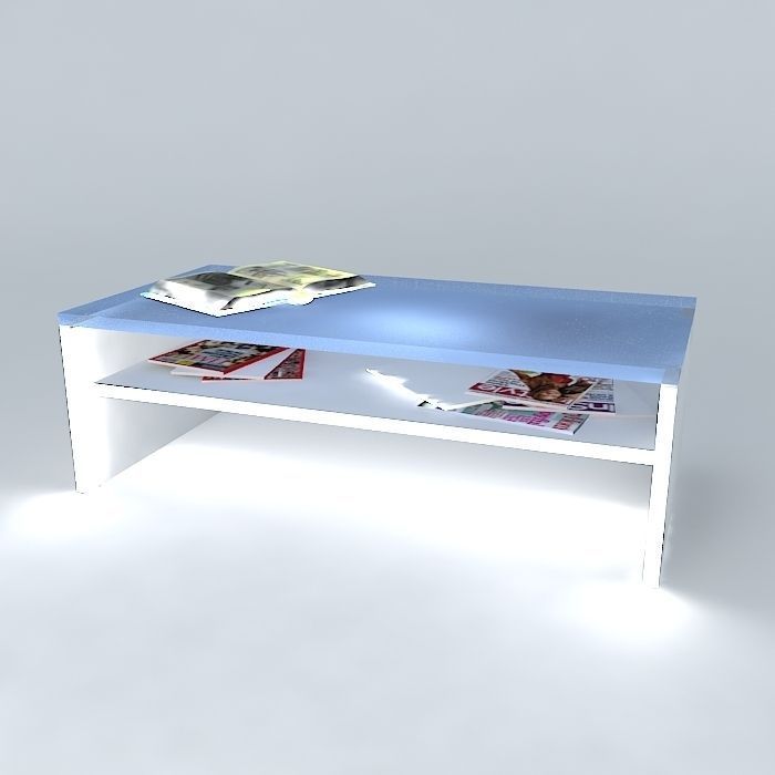 Coffee table Free 3D model_1