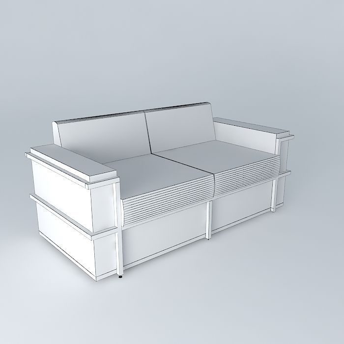 Sofa Free 3D model_3