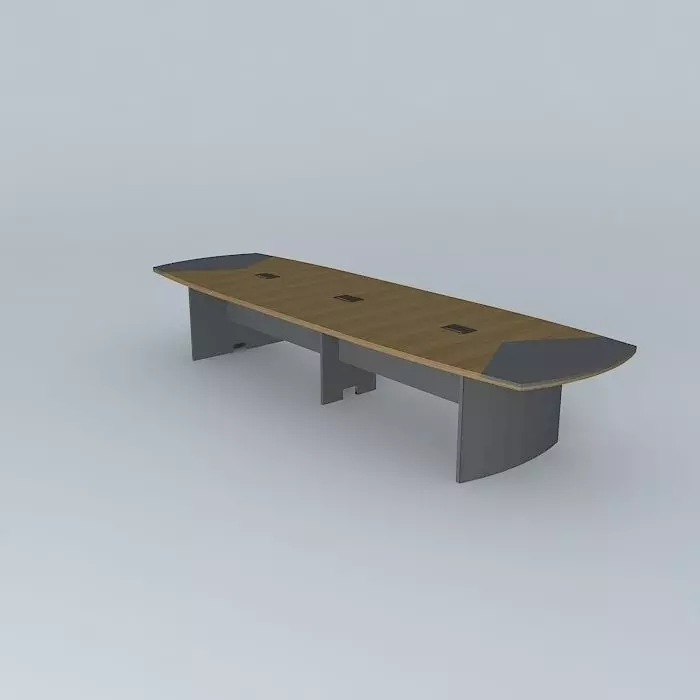 Board meeting table Free 3D model