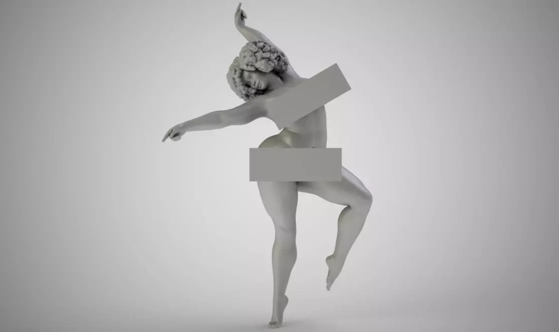 Dance Performance 3D print model_0