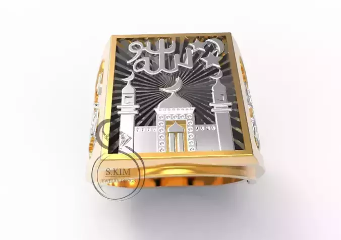 Muslim man ring