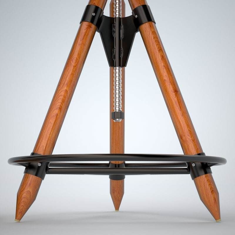 Bar Stool 3D model_4