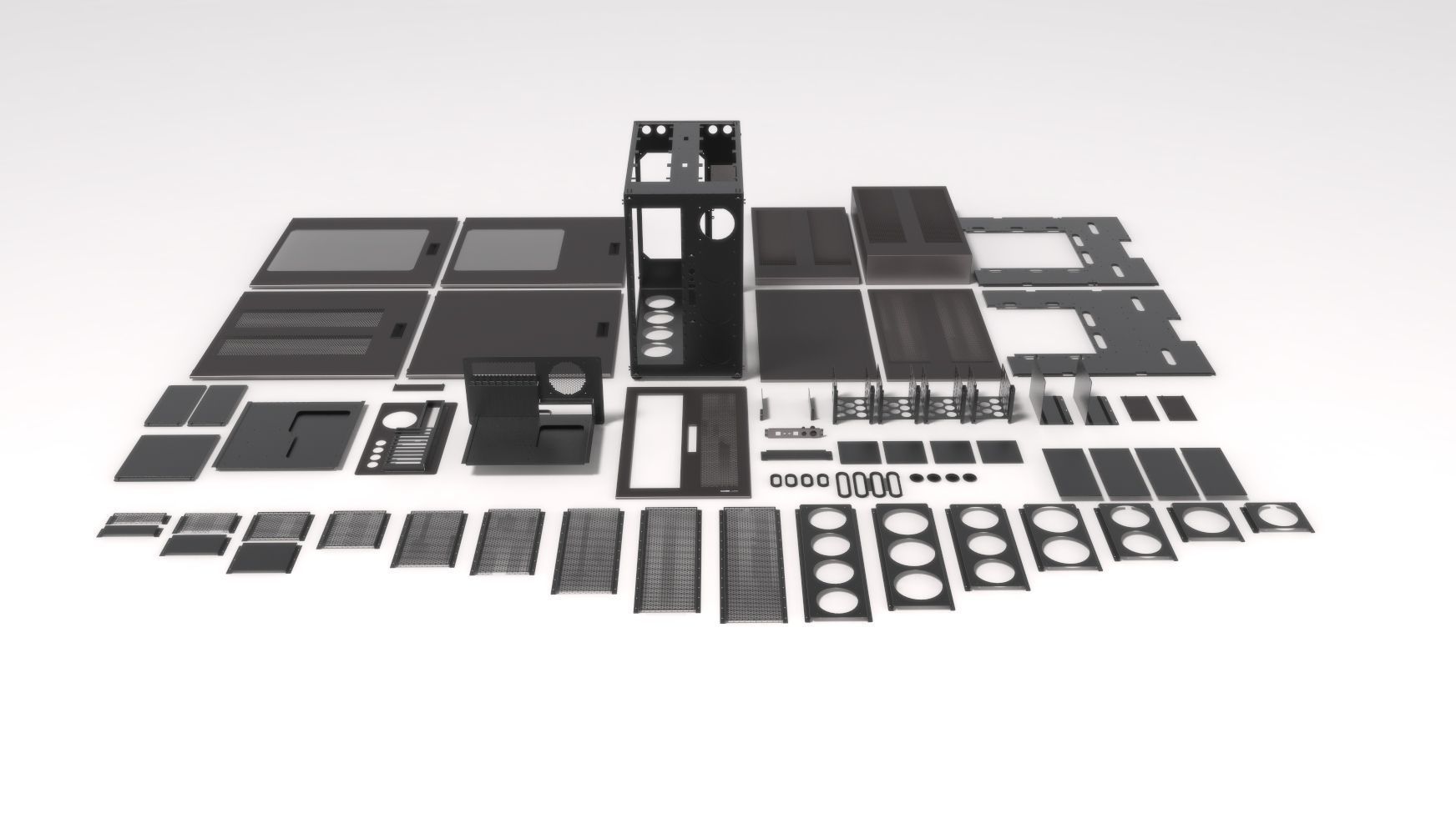 Caselabs Magnum TH10A PC Case 3D model_2