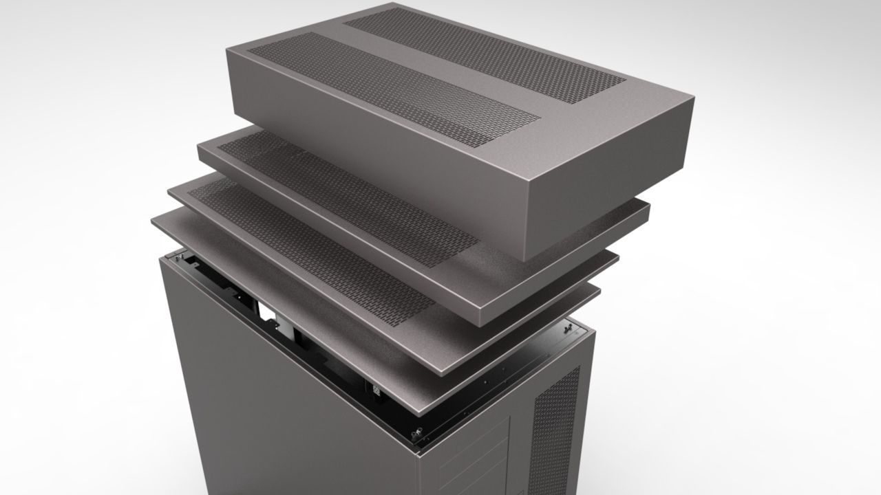 Caselabs Magnum TH10A PC Case 3D model_4